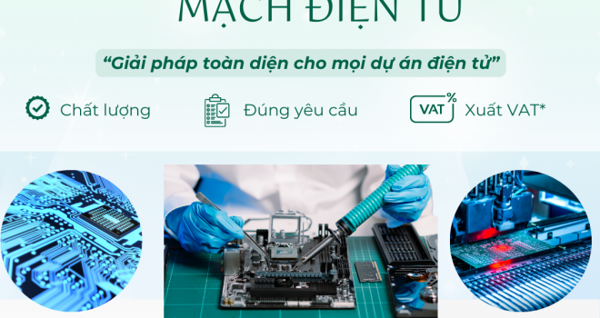 7 giải pháp thiết kế mạch điện tử cho doanh nghiệp 